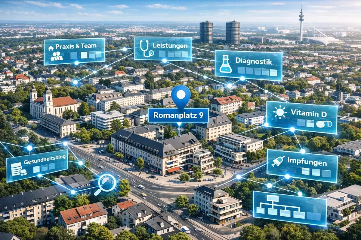 Hausarzt Termin München Navigation zur Hausarztpraxis am Romanplatz