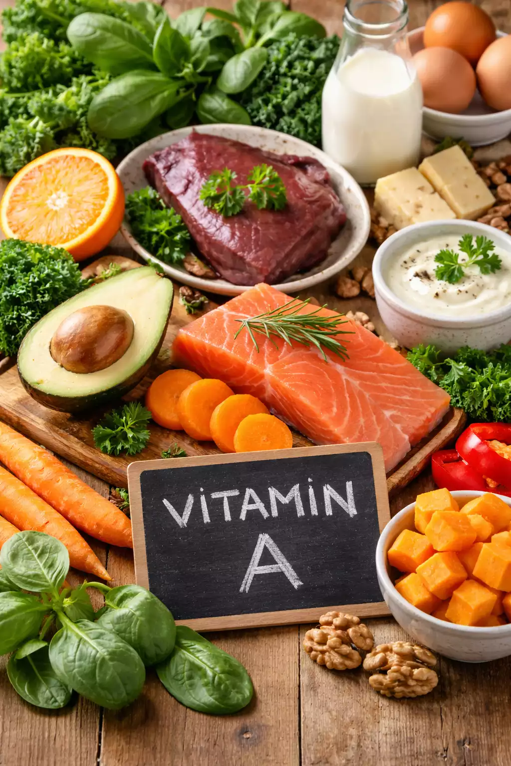 Platzhalterbild – Vitamin-A-Lebensmittel